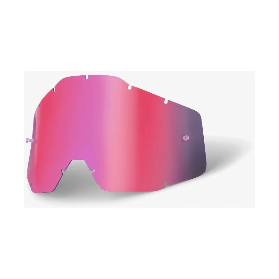 100% racecraft \/ accuri \/ strata anti-fog lens with posts